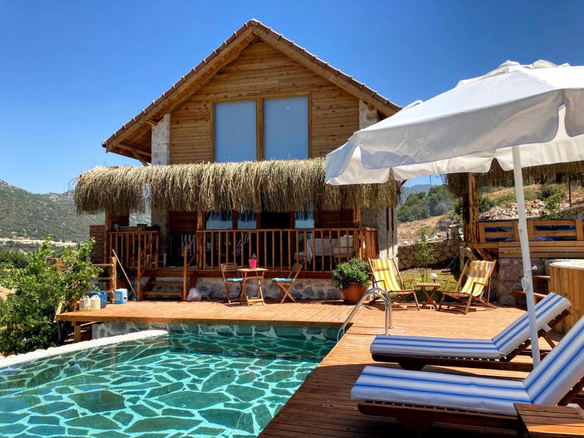 Ambar Evleri Villa Kalkan Luaran gambar
